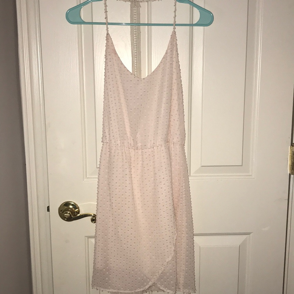 Peach dress